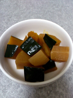 かぼちゃと大根のなんちゃって煮-レシピのメイン写真