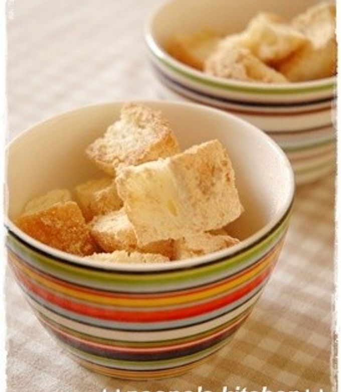 きなこラスク様 しみじみ和む味。最強のお茶うけ『きなこのラスク』 | レシピサイトNadia