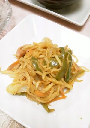 切り干し大根でナポリタン風-レシピのメイン写真
