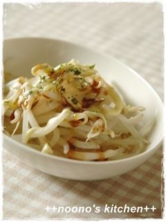 もやしだけ!お好み焼き風☆サラダ☆-レシピのメイン写真