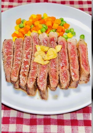 ハンバーグ職人直伝！牛ステーキ肉の焼き方-レシピのメイン写真