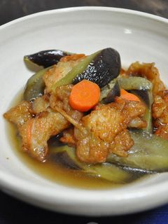 なすと加賀揚げの煮びたし-レシピのメイン写真