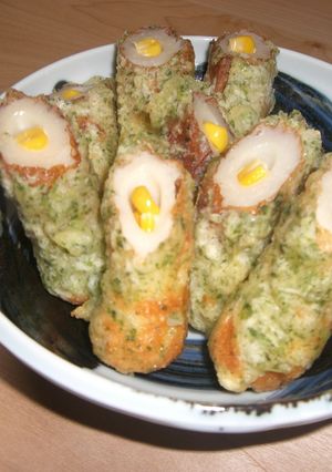 ちくわのコーンな磯辺揚げ-レシピのメイン写真