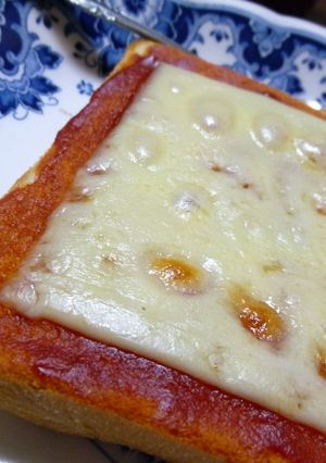 手軽でおいしいケチャップ＆チーズトースト-レシピのメイン写真