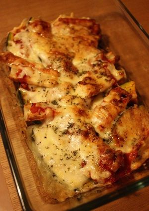 かぼちゃのトマトチーズ焼き-レシピのメイン写真