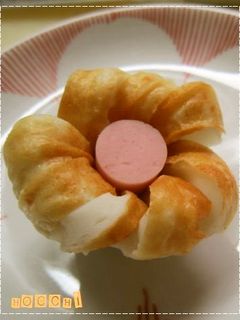 お弁当に♪ちくわも*お花*-レシピのメイン写真