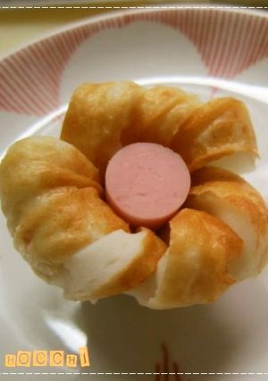 お弁当に♪ちくわも＊お花＊-レシピのメイン写真