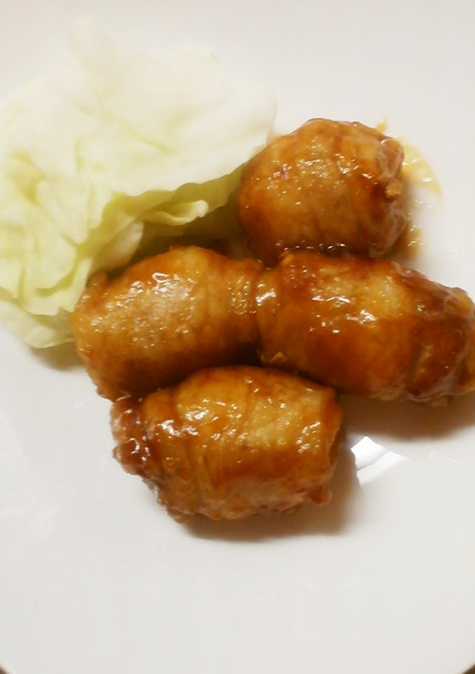☆うずら卵の豚肉巻き☆-レシピのメイン写真