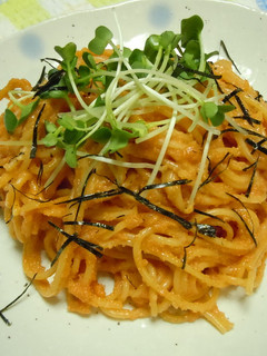 かんたん!明太子スパゲティ-レシピのメイン写真
