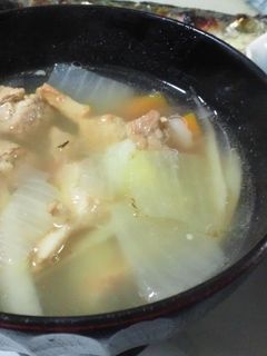 魚の御伴に圧力鍋で和風シチュー:昆布だし-レシピのメイン写真