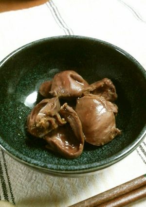 鶏ハツ煮-レシピのメイン写真