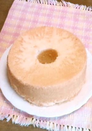 基本シフォンケーキ-レシピのメイン写真