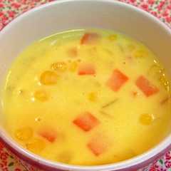 รูปของ 野菜たっぷり☆コーンスープ