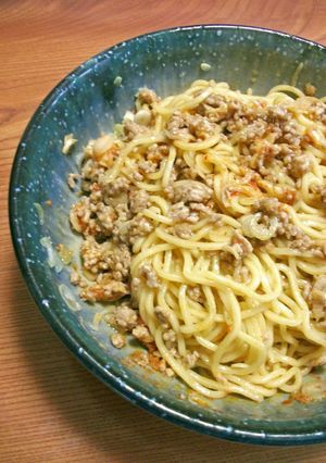 【杜氏流】汁なし担々麺☆酒粕醤油を使って-レシピのメイン写真