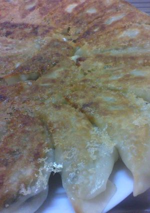 旦那が喜ぶ！コク旨焼き餃子-レシピのメイン写真