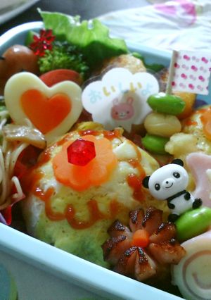 遠足　カップケーキ風おにぎり弁当-レシピのメイン写真