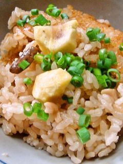 エリンギと栗の炊き込みご飯-レシピのメイン写真