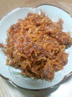 生姜の佃煮-レシピのメイン写真