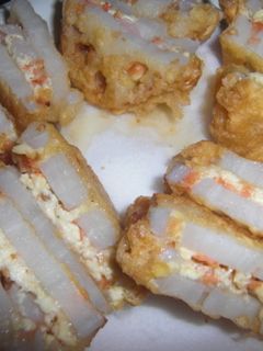 レンコンの海鮮はさみ揚げ-レシピのメイン写真