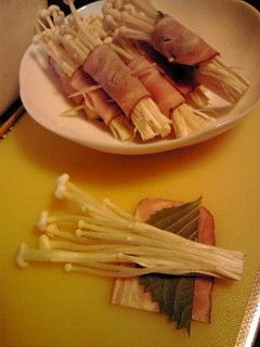 えのき大葉で☆ベーコン巻き-レシピのメイン写真