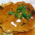残り物でふわふわ絹こし豆腐ハンバーグ