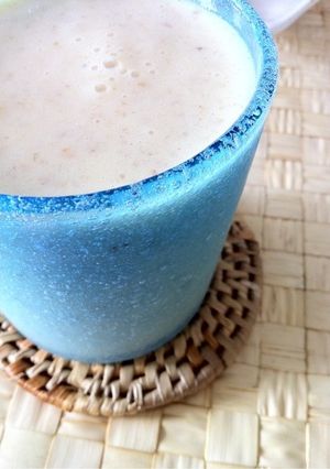 お肌キレイ♡バナナ豆乳＆乳酸菌ドリンク-レシピのメイン写真