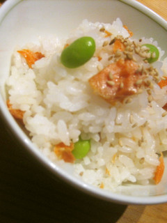 枝豆入れてバランスUP❤鮭ごはん-レシピのメイン写真