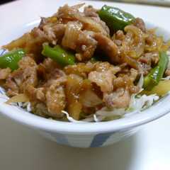 รูปของ 簡単☆激うま☆ご飯がすすむスタミナ豚丼