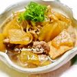 ♡豚肉・大根・糸こん・厚揚げの煮物♡