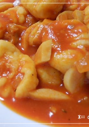 じゃがいもニョッキのトマトソース煮-レシピのメイン写真