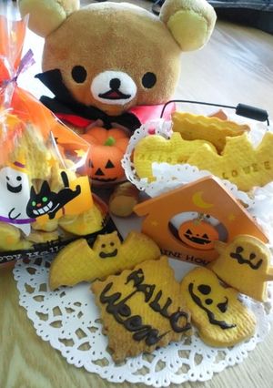 HALLOWEEN＠パンプキンクッキー-レシピのメイン写真