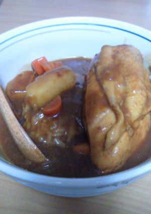 Tくんの大胆鶏肉まるごとカレー-レシピのメイン写真