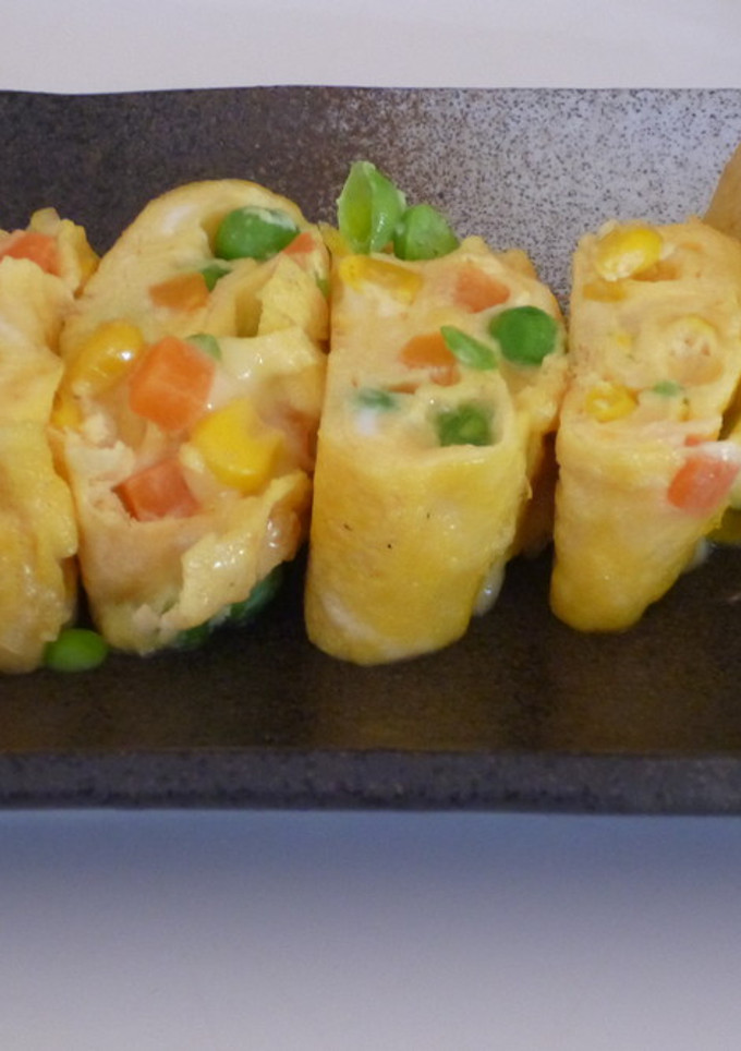 鮮やか卵焼き-レシピのメイン写真