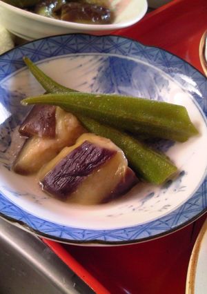 茄子とオクラの煮びたし-レシピのメイン写真