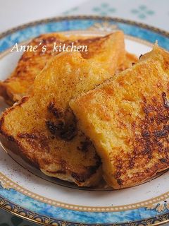 超簡単!シナモンフレンチトースト☆-レシピのメイン写真