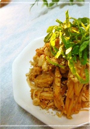 えのきの和風炒め　トマト風味-レシピのメイン写真