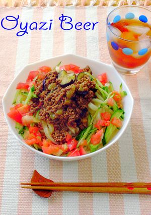 トマトのピリ辛ジャージャーうどん-レシピのメイン写真