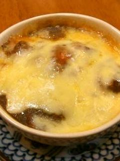 残ったカレーで作るナスの焼きカレー-レシピのメイン写真