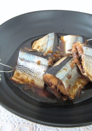 圧力鍋で☆さんまの梅干煮-レシピのメイン写真