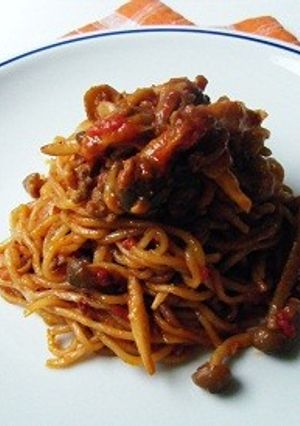 ミート焼きそば-レシピのメイン写真
