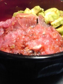 マグロとアボカド丼♪-レシピのメイン写真