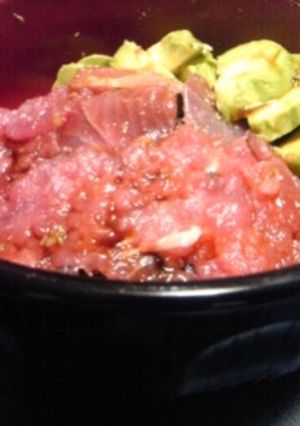 マグロとアボカド丼♪-レシピのメイン写真