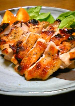 グリルで鶏モモの塩焼き-レシピのメイン写真