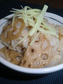 レンコンた~っぷり★ 混ぜご飯★-レシピのメイン写真