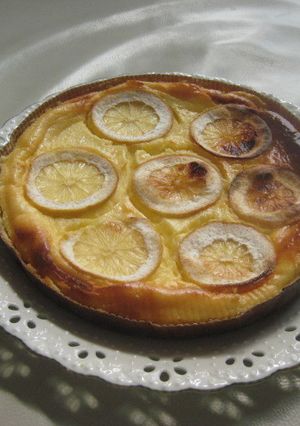 レモン味のチーズケーキ-レシピのメイン写真
