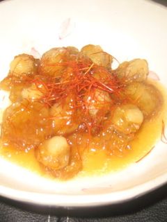 ベビーホタテの甘酢煮-レシピのメイン写真
