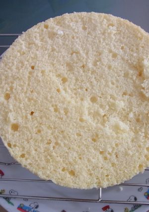 ケーキ☆ズボラ流☆ふんわりスポンジケーキ-レシピのメイン写真