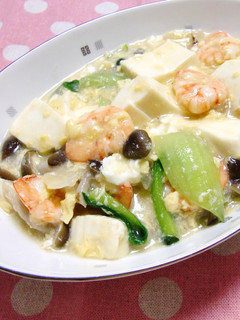 ✿海老と豆腐のトロトロあんかけ煮✿-レシピのメイン写真