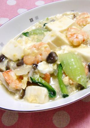 ✿海老と豆腐のトロトロあんかけ煮✿-レシピのメイン写真
