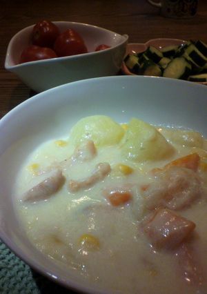 豆乳シチュー-レシピのメイン写真